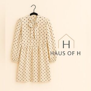 Urban Outfitters - NWOT - black and white Polka Dot Dress